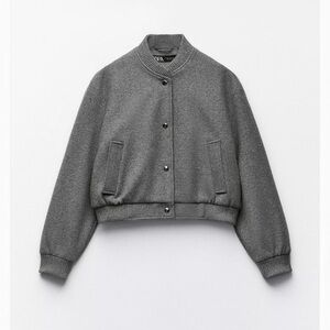 Zara Soft Bomber Jacket